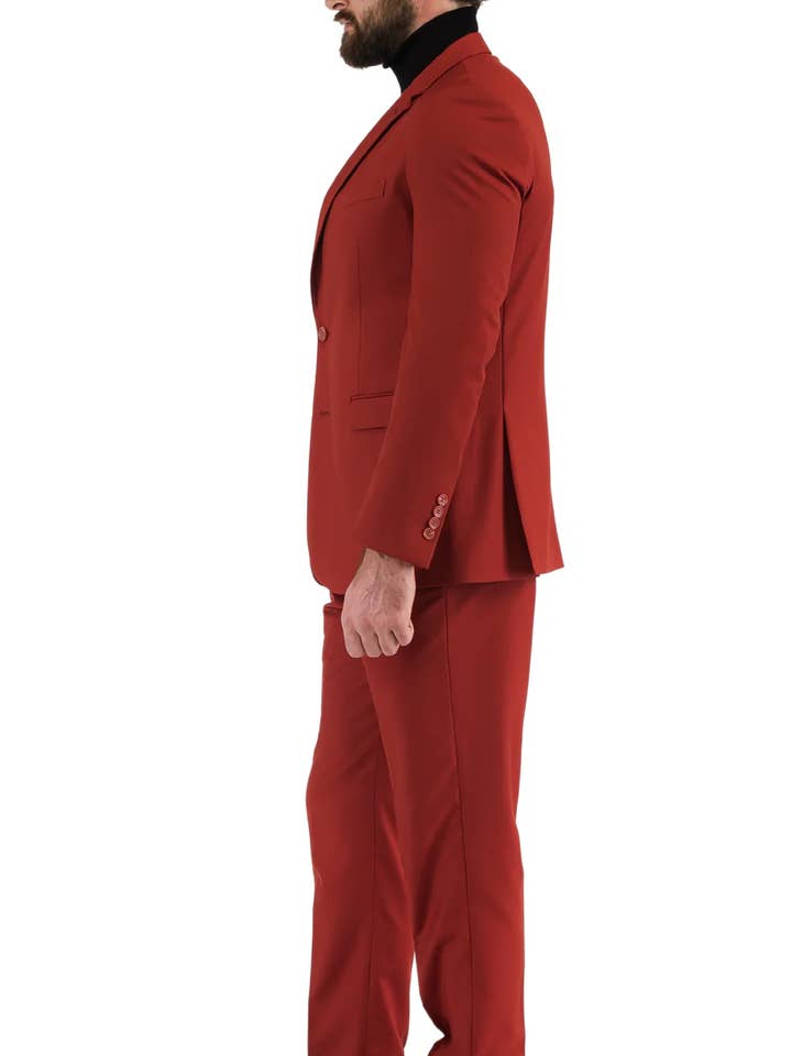 Ferrecci - Wholesale Suit Set - Men's - Ferrecci - Oslo 2pc Notch Lapel Slim Fit Suit Set