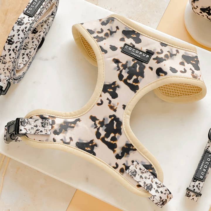 Verstellbares Tort Nackengeschirr in Elfenbein für den Großhandel von Cocopup London