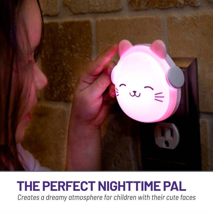 Lumieworld – Engroshandel Natlys - Børn og baby – LumiGlow børne-vejledning til vægstik med søde figurer5