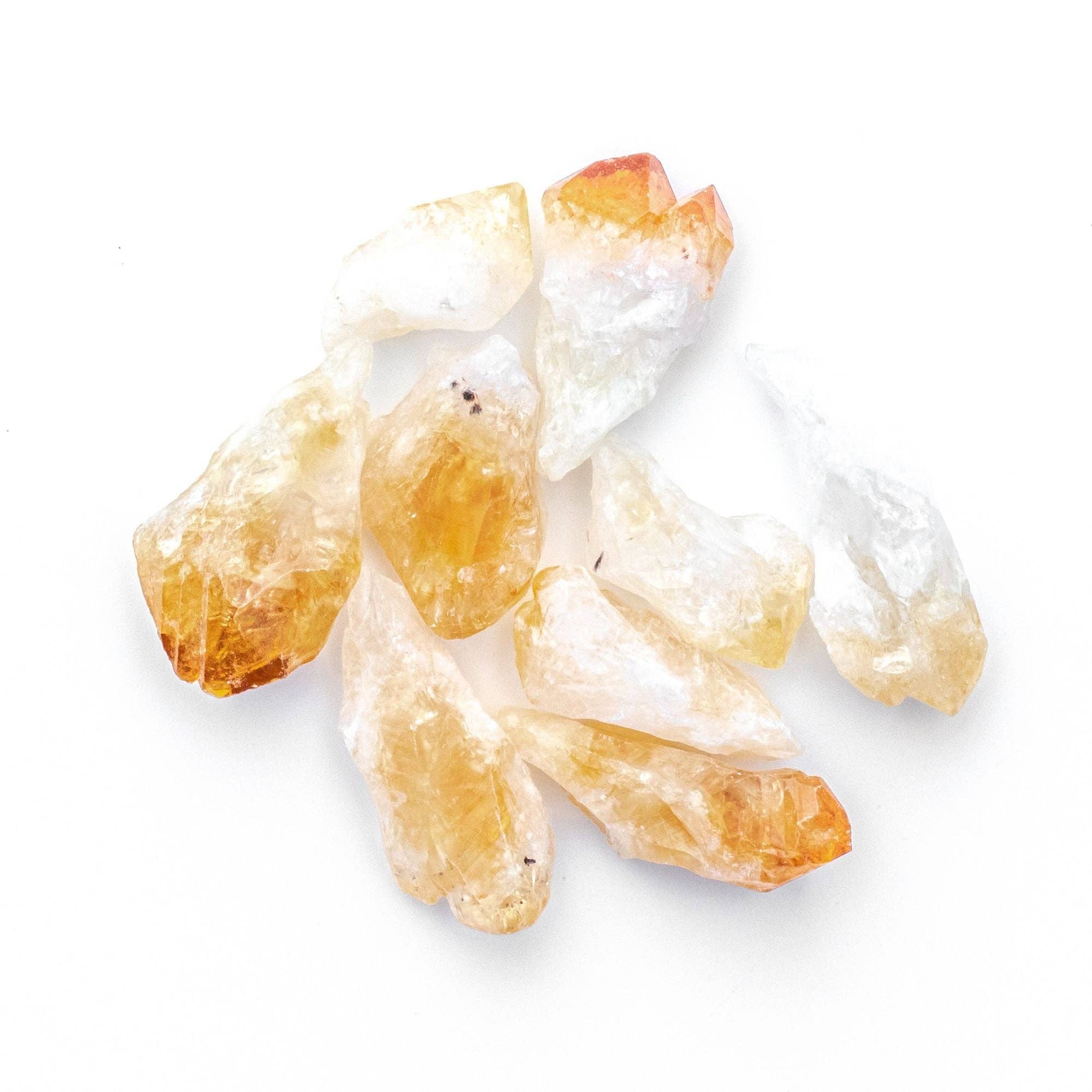 Tree of Life Gems - Wholesale Spiritual Stone/Crystal - Mixed Size Citrine Points1