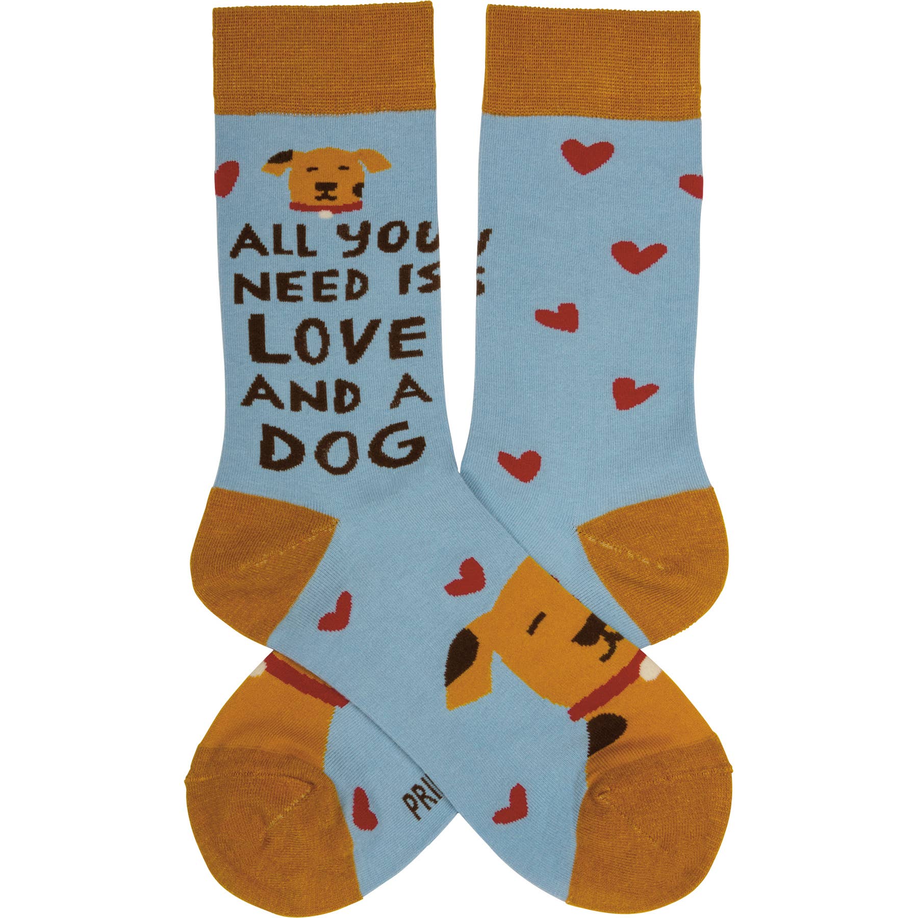 Primitives by Kathy - Wholesale Socks - Unisex - Need Is Love And A Dog Socks2