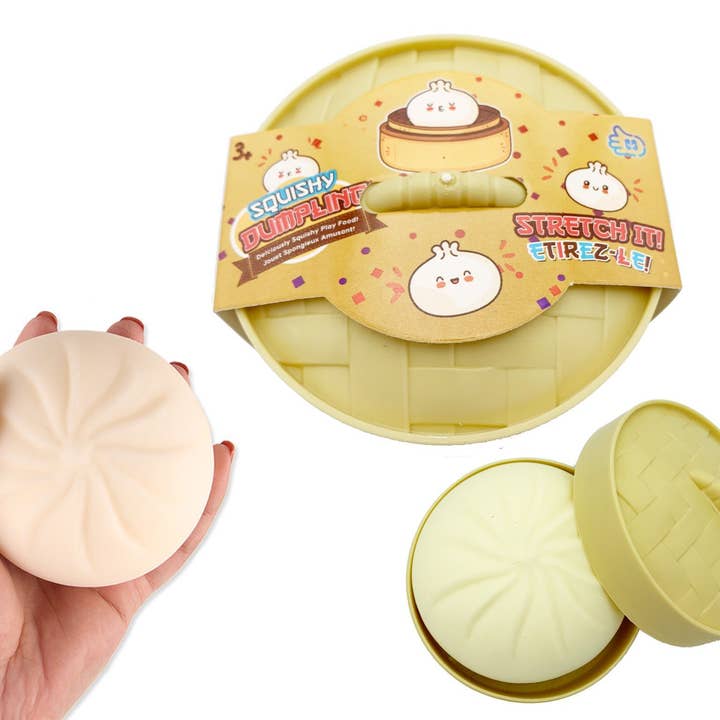 Handee Products - Wholesale Stress Relief Ball/Dough - Cute Squishy Dumpling Stress Ball