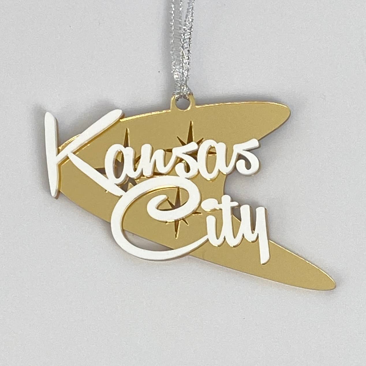 Atomic Kraftworks - Wholesale Ornament - Mid Century Style Boomerang Customizable Ornament4