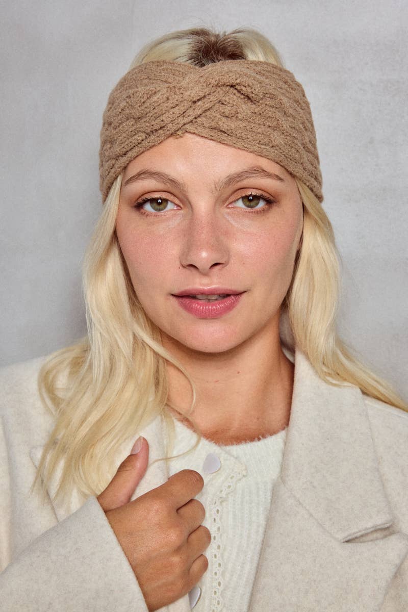 BYREN | ÉLINE L'ATELIER - Wholesale Fashion Headband - Women's - Wool headband ST201DF4