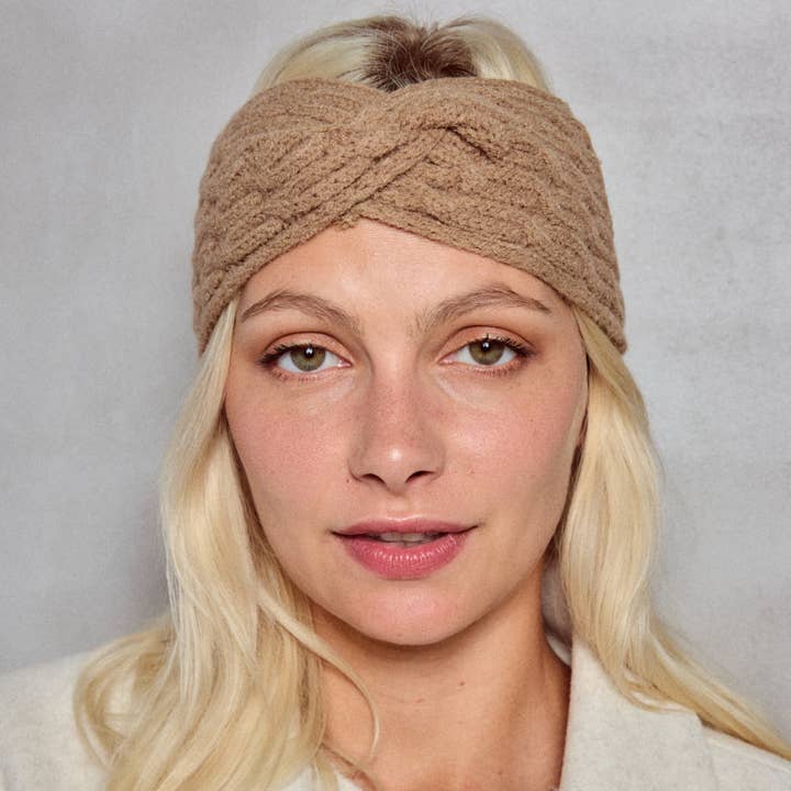 BYREN | ÉLINE L'ATELIER - Wholesale Fashion Headband - Women's - Wool headband ST201DF4