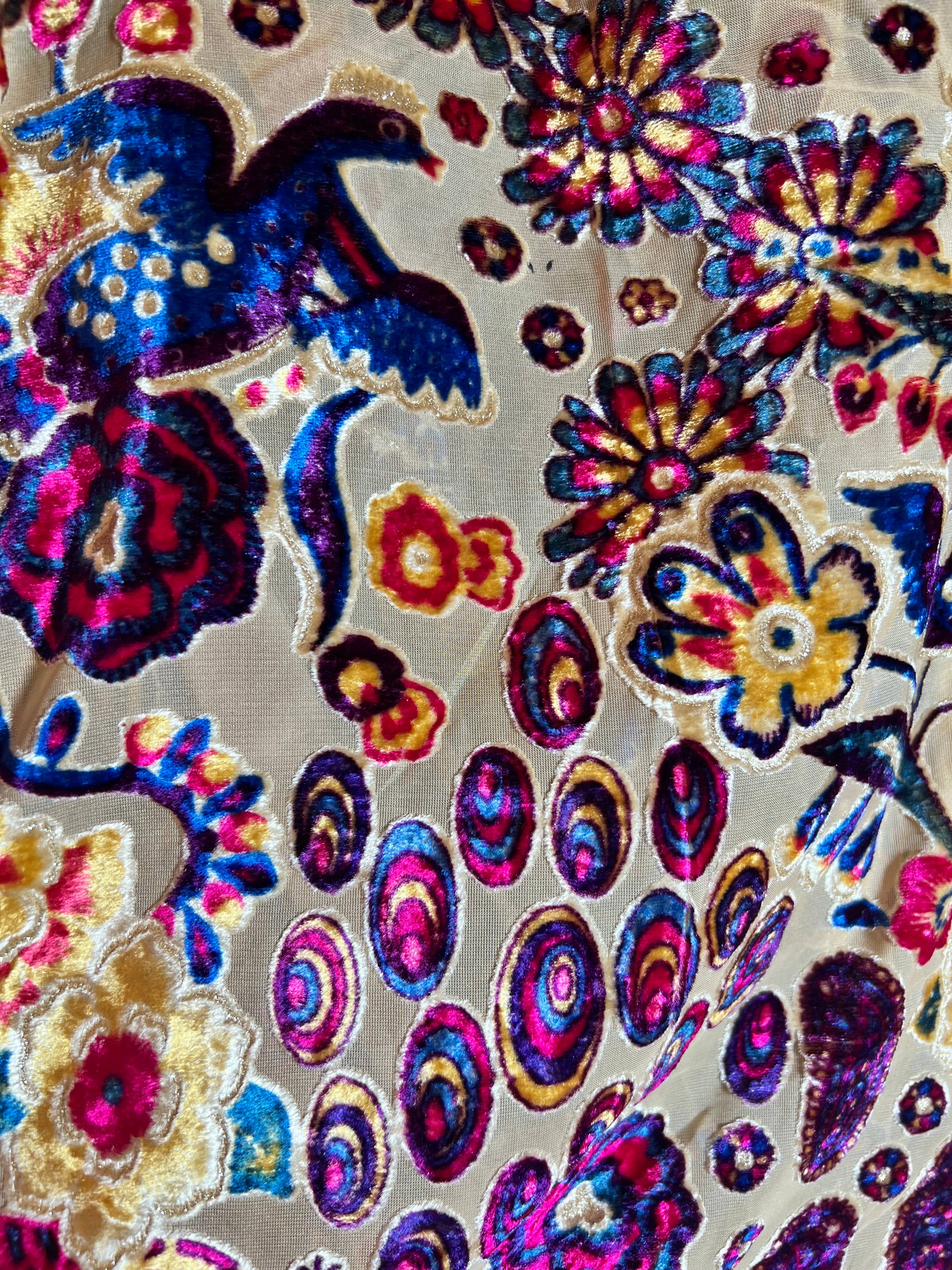 Kinomy - Wholesale Kimono - Women's - Devore Largo transparent kimono, women's elegant long kimono10