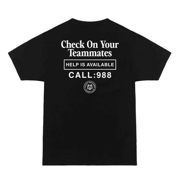 Check On Your Teammates 24 Premium Tee for wholesale by Violent Gentlemen