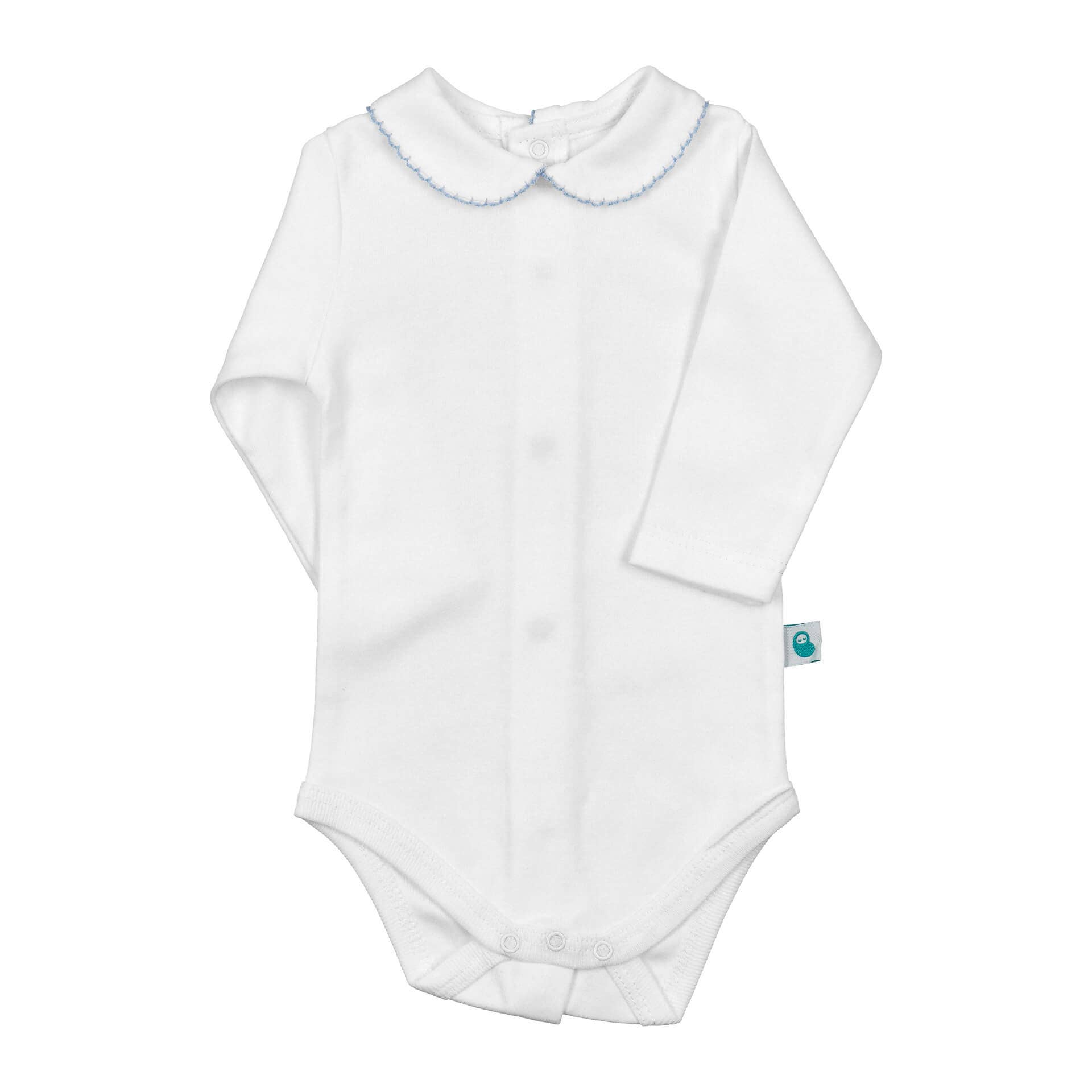 Bean Baby Clothes - Wholesale Bodysuit (Non-Footed) - Baby - Cotton Baby Bodysuit Onesie with Peter Pan Collar7