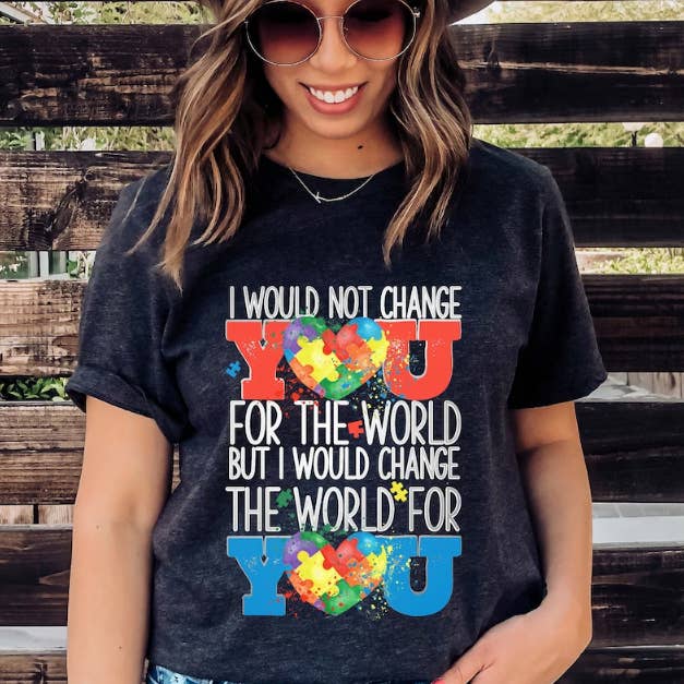 DTF ou transfert par sublimation pour la sensibilisation à l'autisme pour la vente par Sweet and Sassy Tees