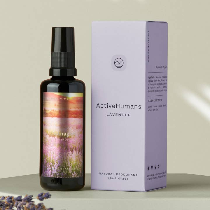 Deodorant Spray LAVENDER for wholesale by activehumans