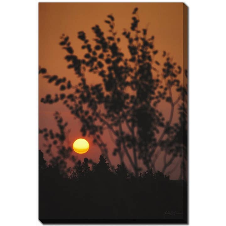 Home Town Sunrise 30x45 Printed Canvas Wall Art for wholesale by Streamline Art