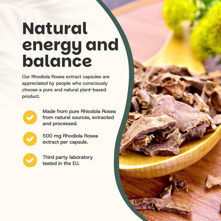 Cupplement b.v. - Wholesale Oral Supplement/Vitamin - Rhodiola Rosea Capsules 100mg 60 Capsules1