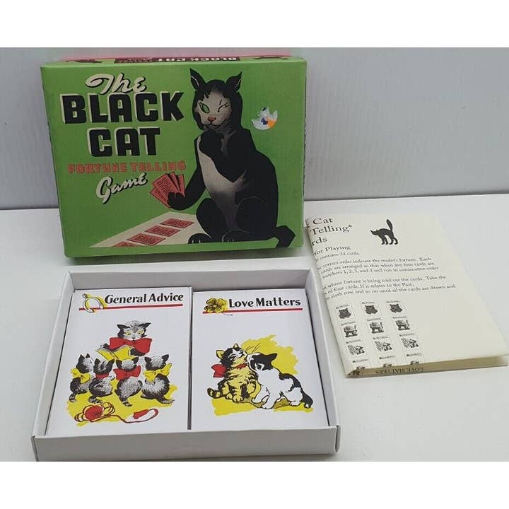 Perisphere & Trylon - Wholesale Tarot Cards - Black Cat Fortune Telling Game2
