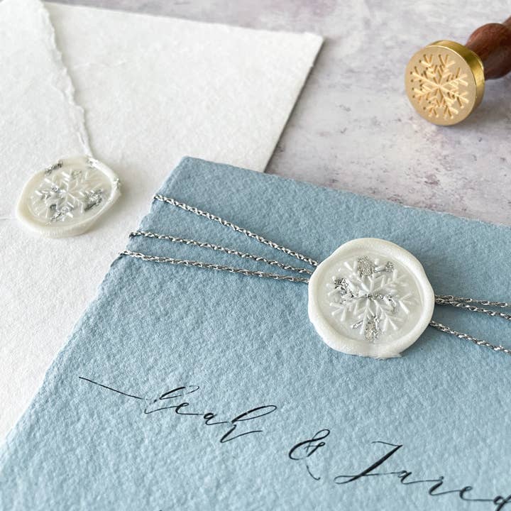The Natural Paper Company - Wholesale Sealing wax - Pearl Sealing Wax Beads | Ivory | Plastic Free1