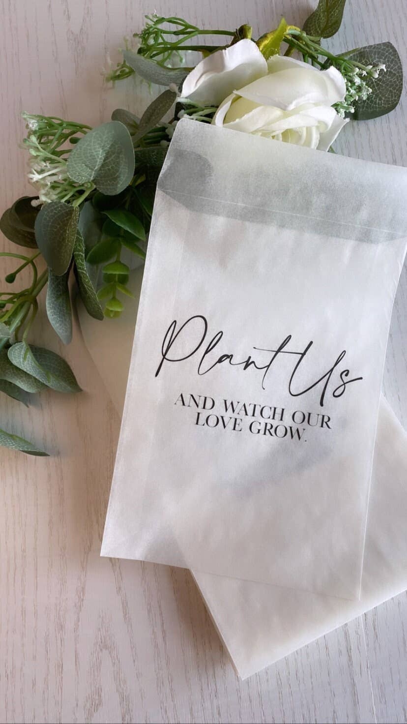 SR Creative Studio - Wholesale Favor Bags - Wedding Glassine Confetti & Favor Bags with Logo7