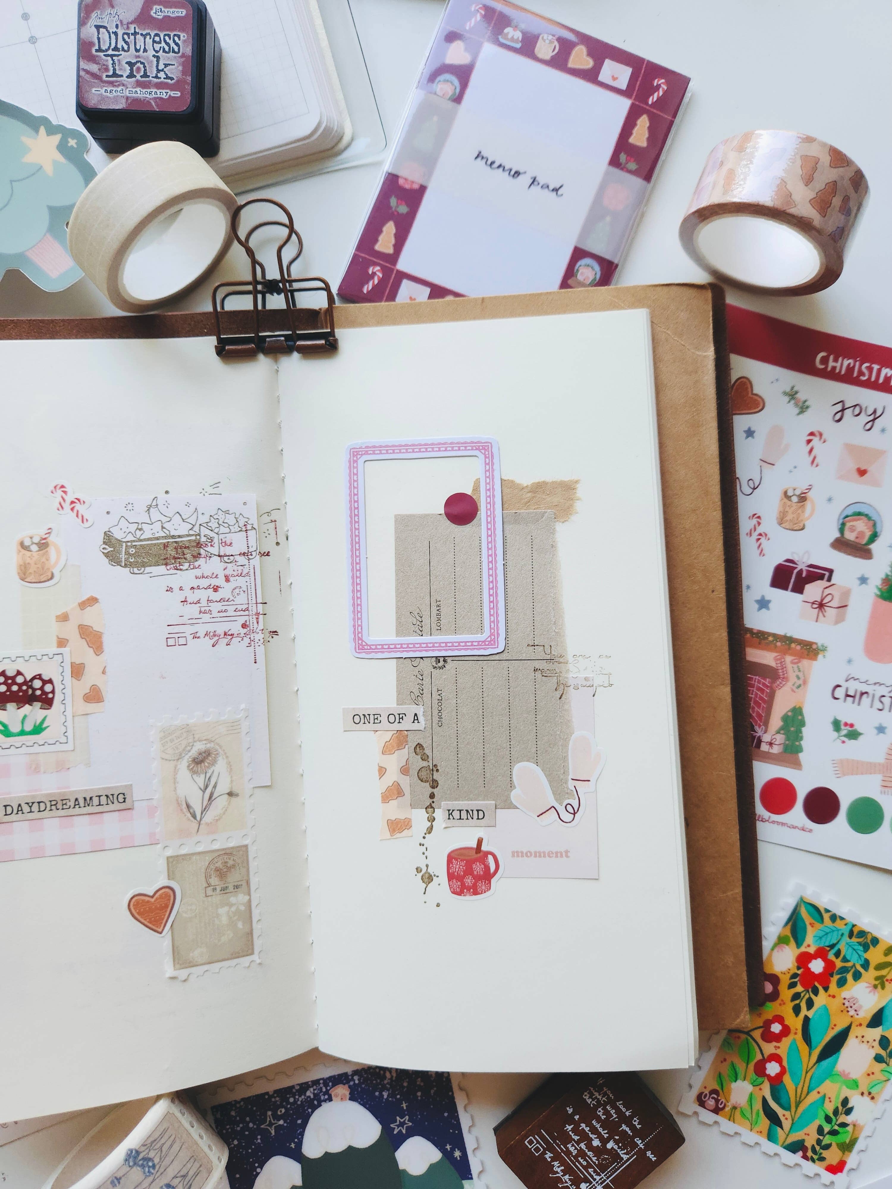 Full Bloom and Co. - Wholesale Sticker - Merry Christmas Sticker Sheet for Journaling and Scrapbook4