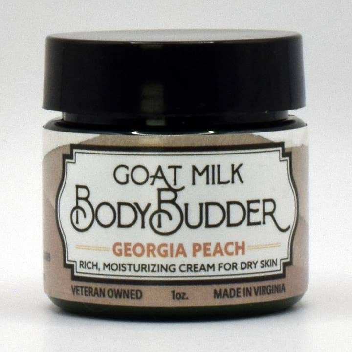 1 Oz Body Budder, Georgia Peach for wholesale by Bates Family Farm