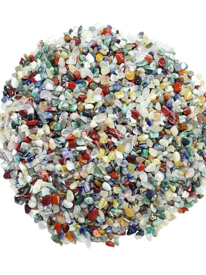 (KG)TUMBLED CHIPS - MIXED 4-8 MM for wholesale by Oceanic Linkways Inc