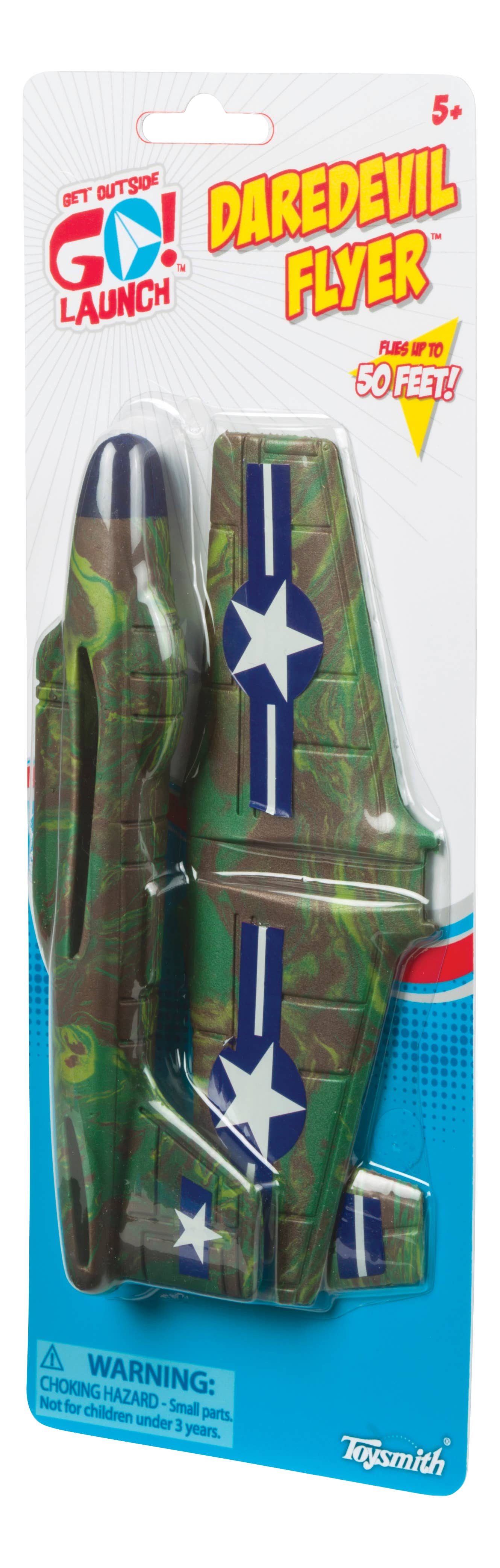 Toysmith - Wholesale Toy Plane - Kids - Get Outside GO!™ Launch Daredevil Flyer Toy Plane1