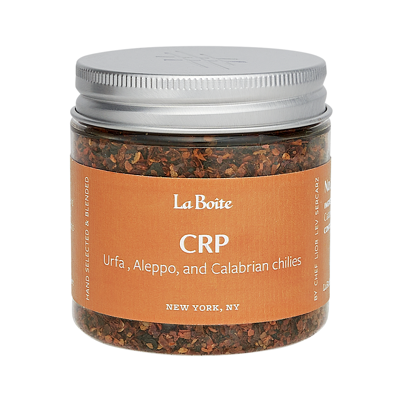 La Boîte - Wholesale Dried Spice Mix - CRP Spice Blend - Urfa , Aleppo, and Calabrian chilies0
