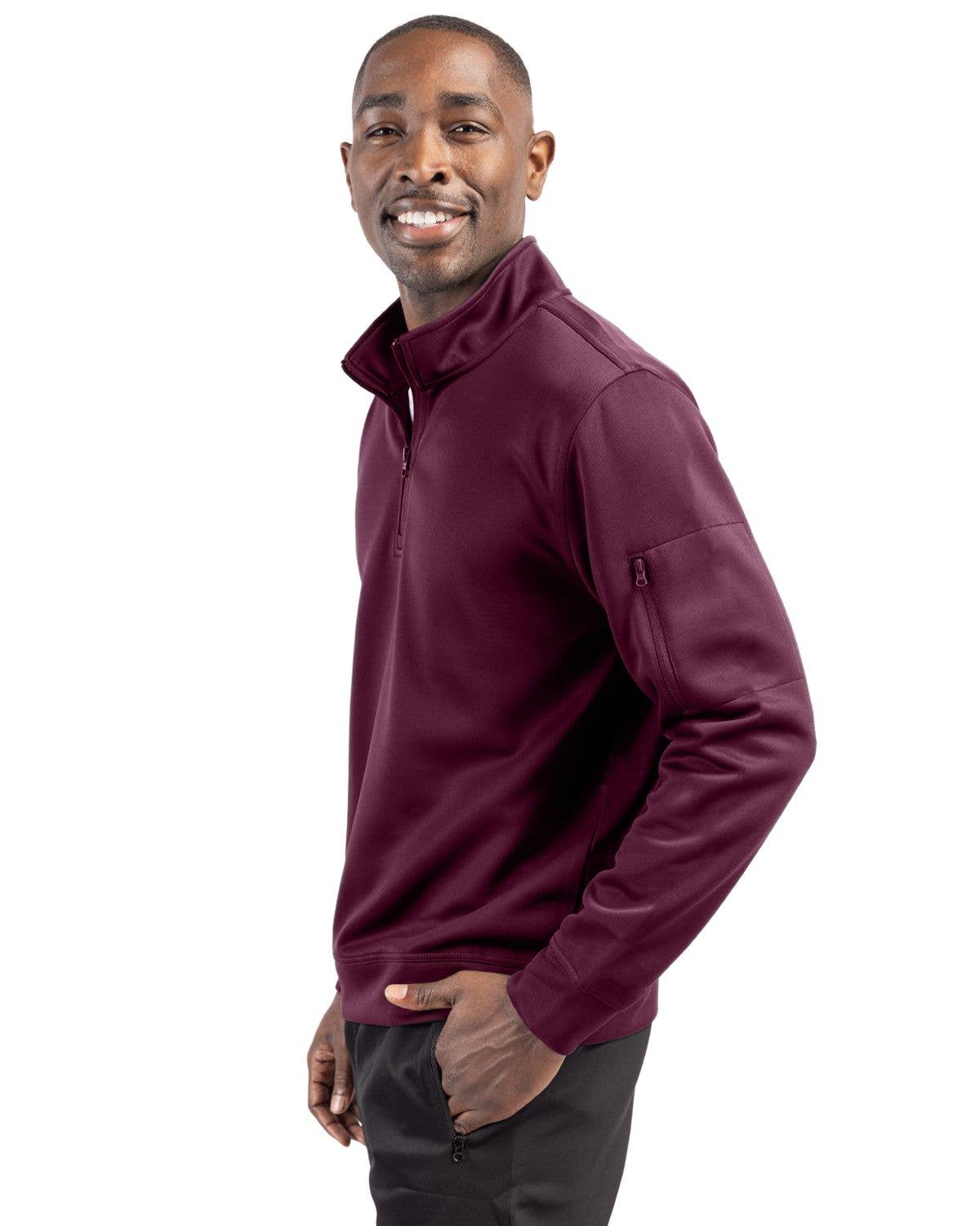 Cutter & Buck - Wholesale Athletic Top - Men's - Clique Men's Lift Performance Quarter Zip21