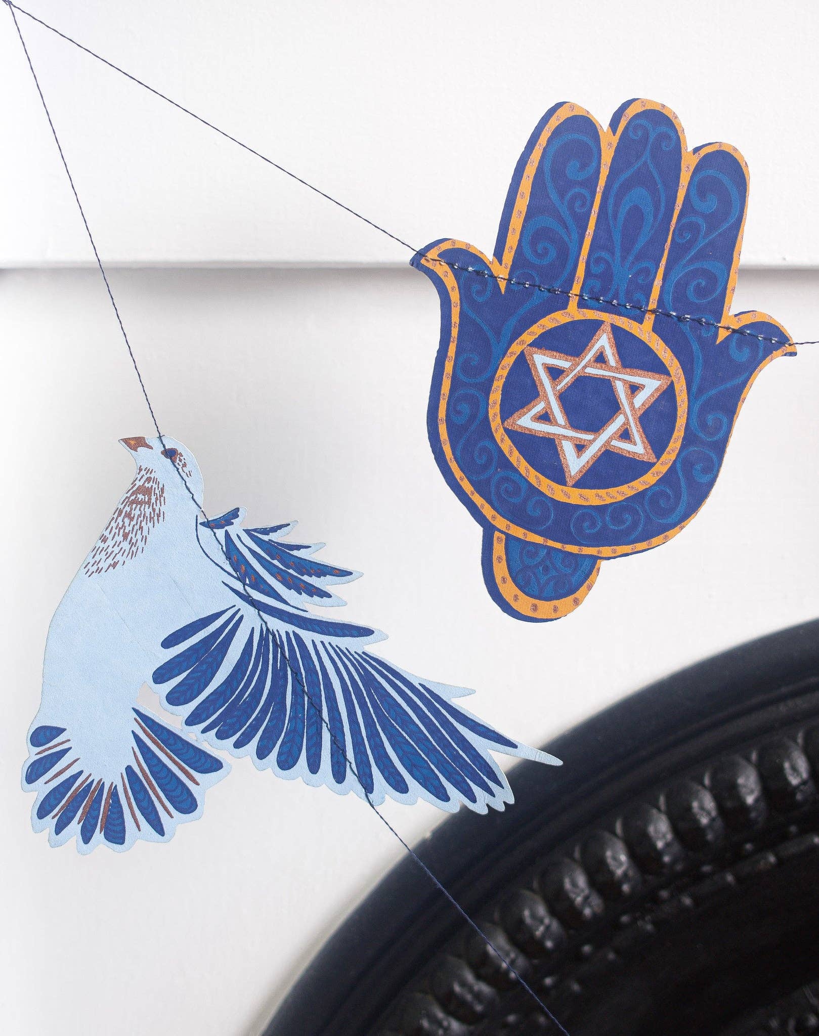 East End Press – Großhandel Wimpel/Girlande – Genähte Chanukka-Girlande10