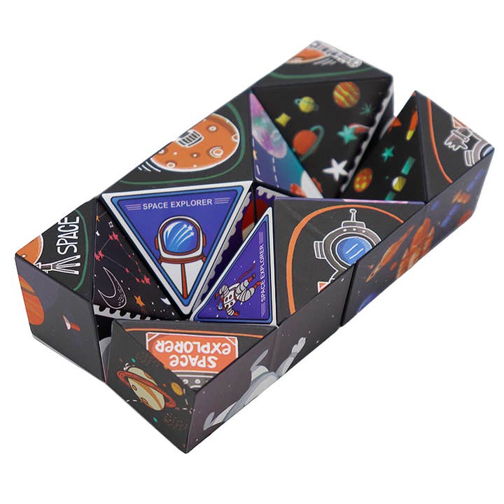 Cap Zone - Wholesale Puzzel - Kinderen - Space Galaxy Infinity Cube mechanisch puzzelspeelgoed