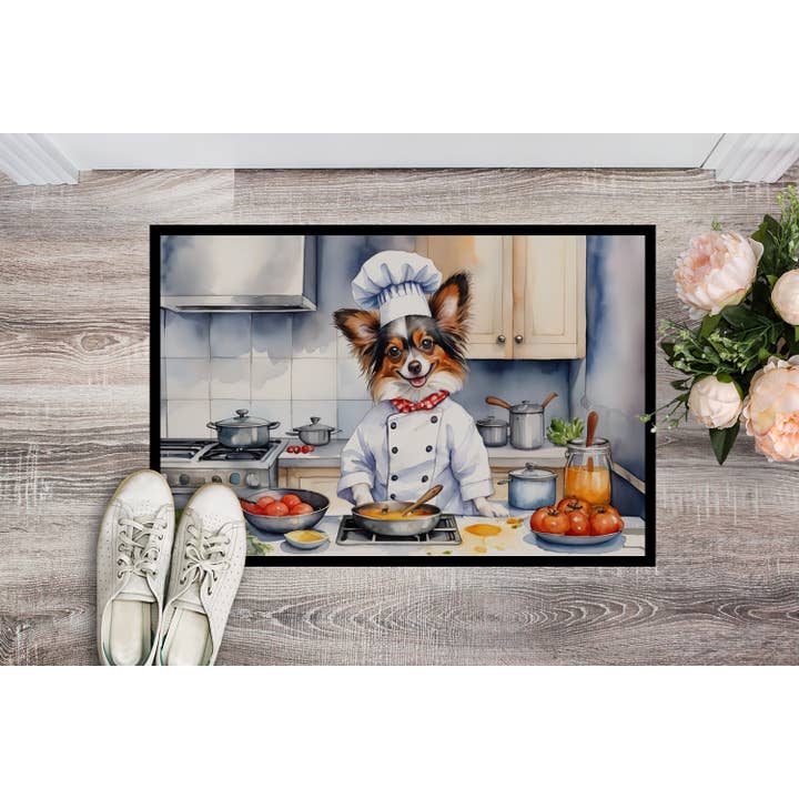 Paillasson Papillon The Chef 24 x 36 cm DAC6296 pour la vente par Caroline's Treasures