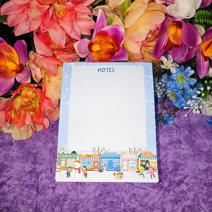 Autumnmist Boutique - Vendita all'ingrosso Bloc notes - Taccuino Edizione Invernale Main Street 4,25" x 5,5"3