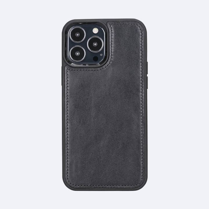 iPhone 14 Pro Max Snap-On Leather Case for wholesale by OXA LEATHER