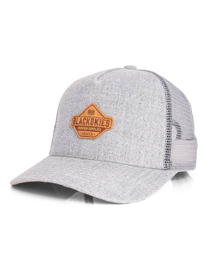 Casquette Trucker Essentials Enfant Gris-Gris-Marron pour la vente par Blackskies