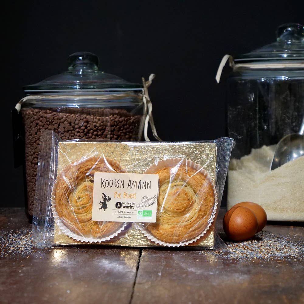 Biscuiterie des Vénètes - Wholesale Cake - Kouign Amann Pure Butter x2 - Organic1