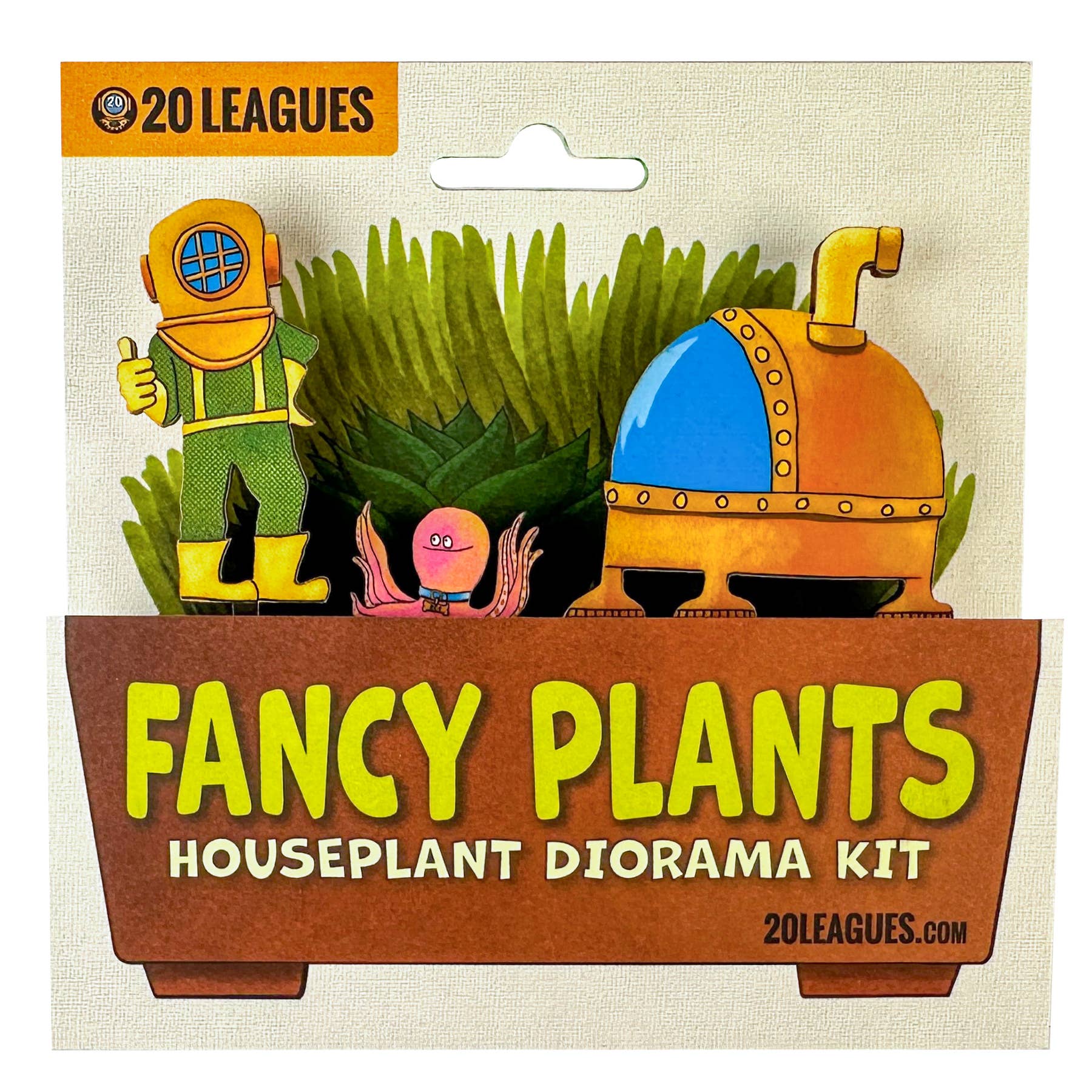20 Leagues – wholesale DIY craft kit – Undersea Adventure Fancy Plants Diorama Kit0
