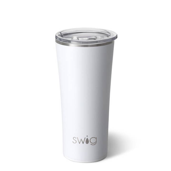 White Tumbler (22oz) for wholesale by Swig Life