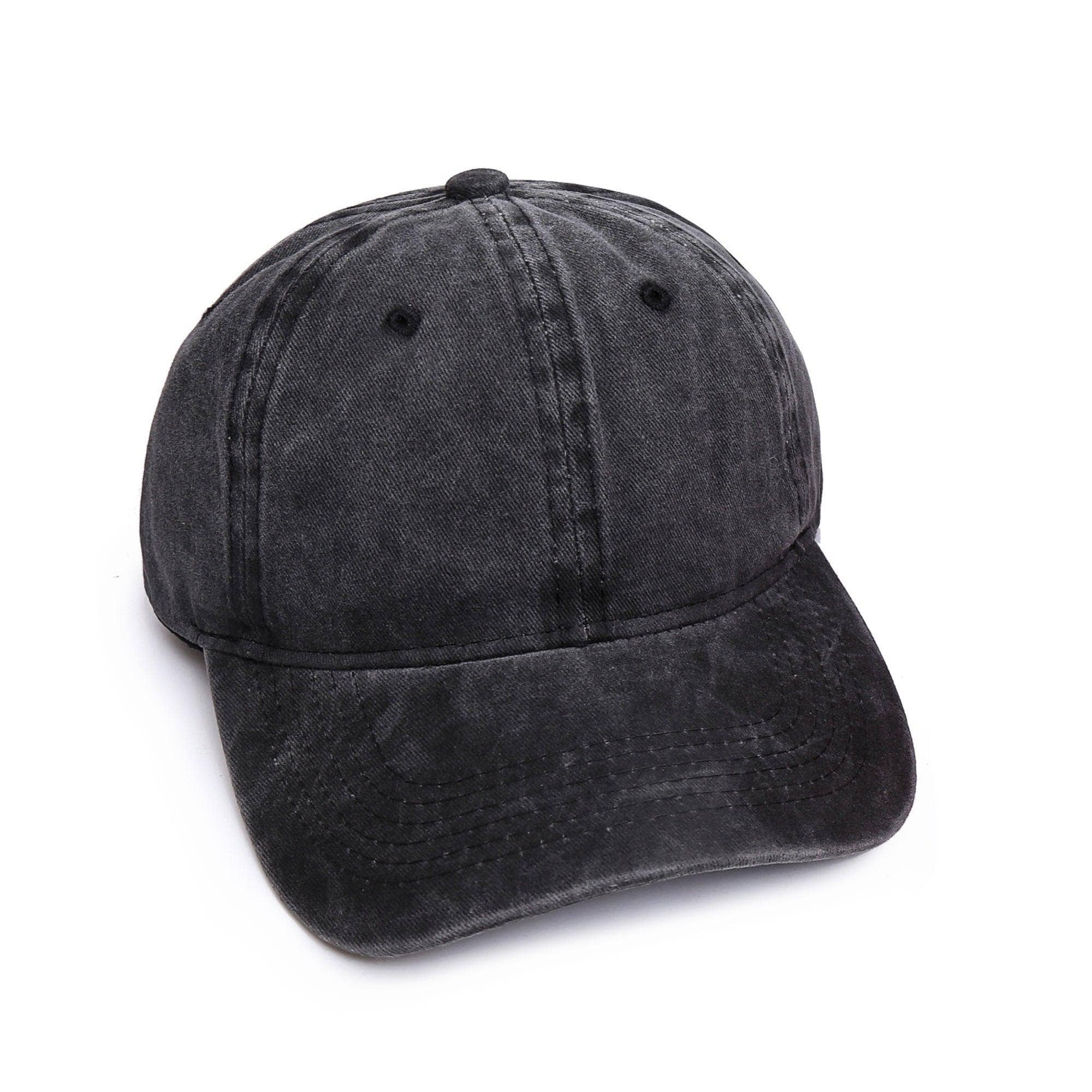 Made By Nami - Wholesale Baseball Cap - Men's - Basecap - Black1