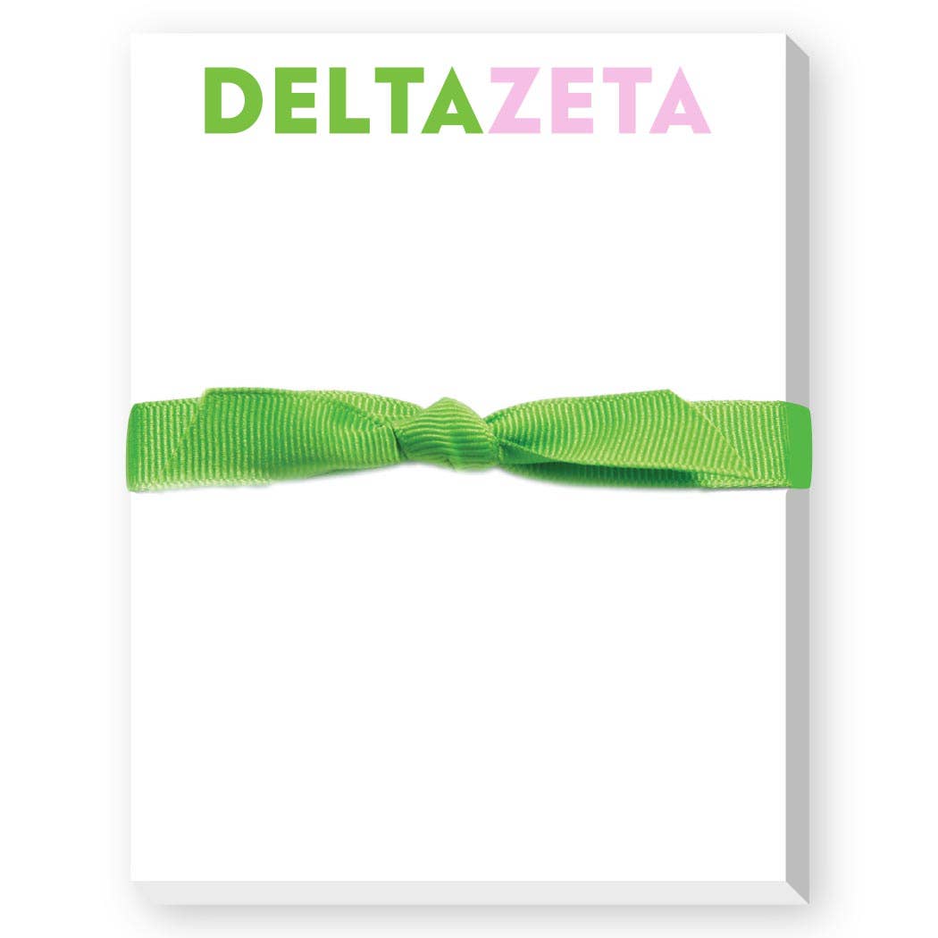 Donovan Designs - Wholesale Notepad - Sorority Greek Bright Mini Notepad15
