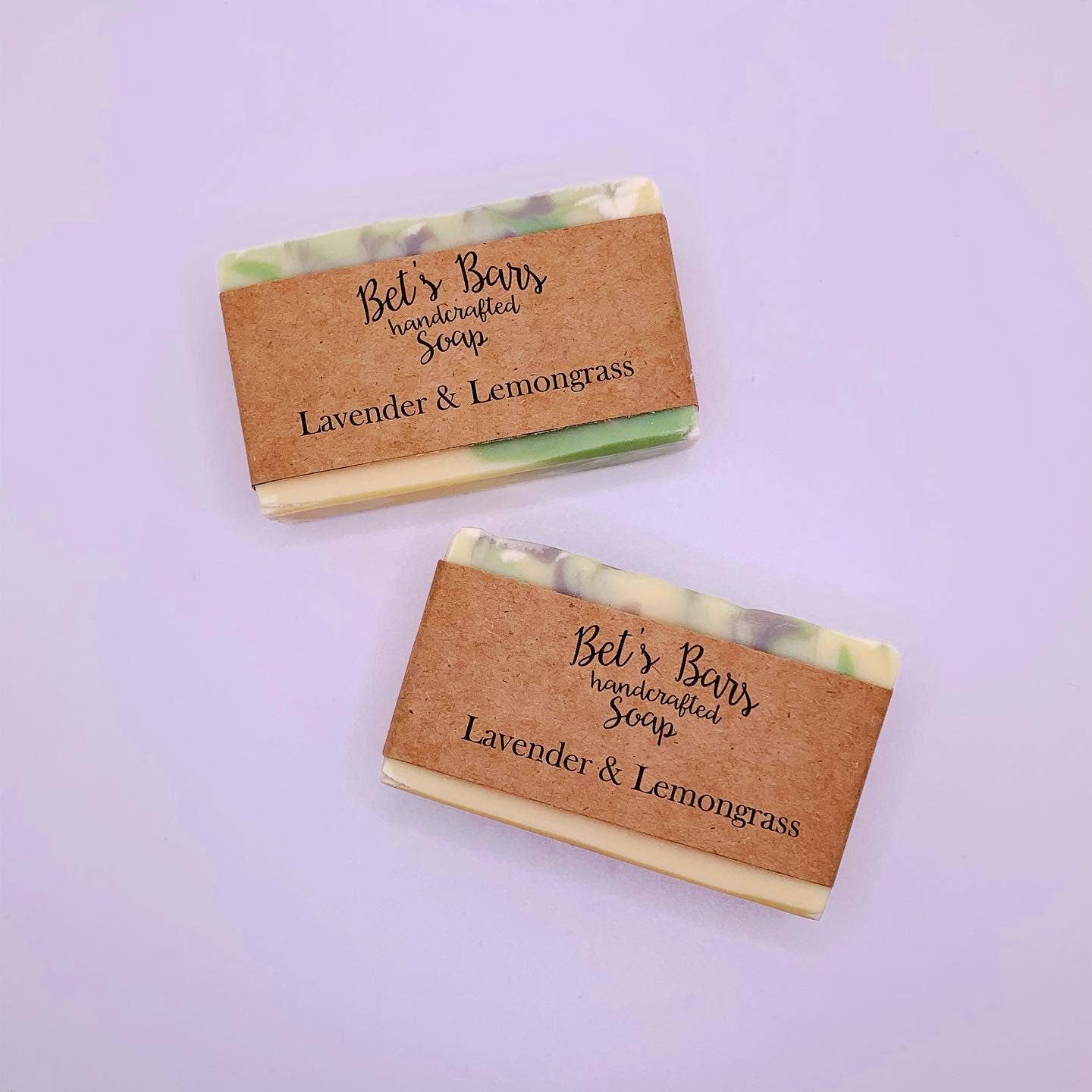 Bet's Bars - Wholesale Bar Soap - Lavender & Lemongrass Soap1