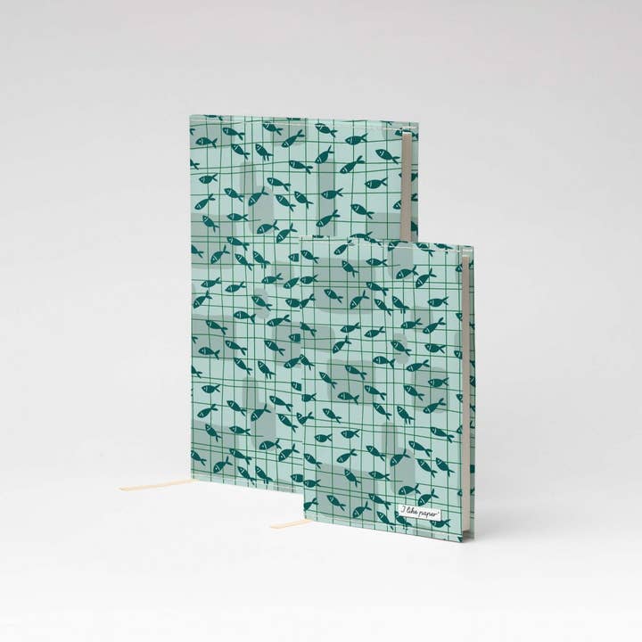 Carnet Retrofish Tyvek® pour la vente par I Like Paper