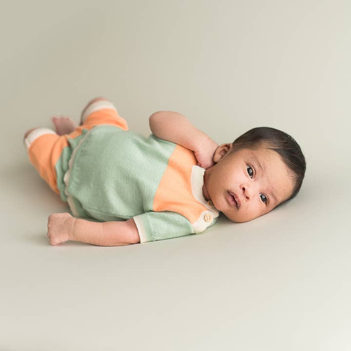 Tshirt and shorts set mint for wholesale by micu micu