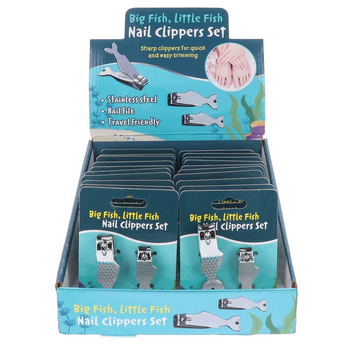 Joe Davies - Wholesale Nail Clipper/Scissor - Big & Little Fish Clippers0