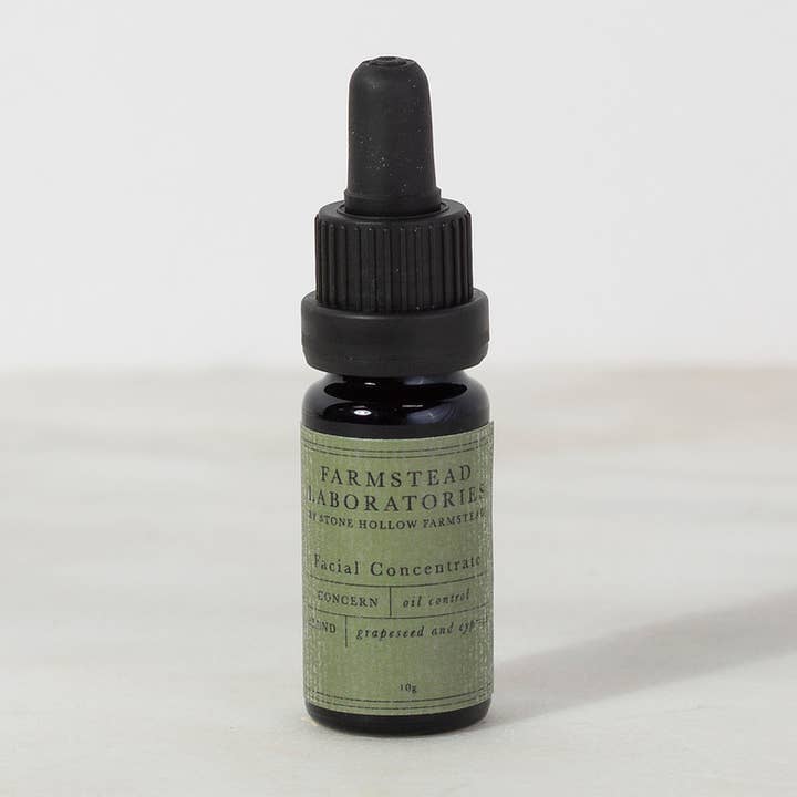 Oil Control / Facial Concentrate — Grapeseed & Cypress for wholesale by Farmstead Laboratories