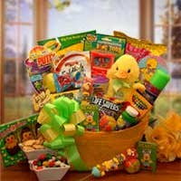 Easter Sunshine Little Duckling Gift Pail for wholesale by Gift Basket Drop Shipping