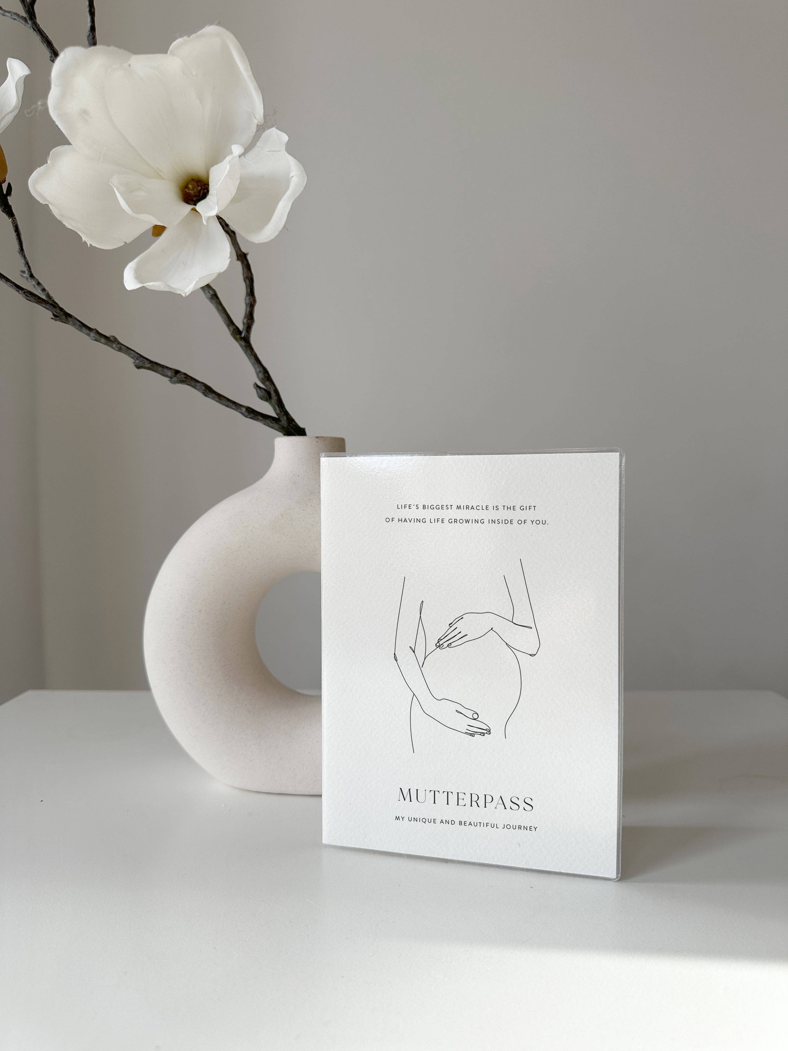 UNIQUE LOVE Design - Wholesale Milestone Art/Keepsake - Kids & Baby - Maternity record cover - The biggest miracle