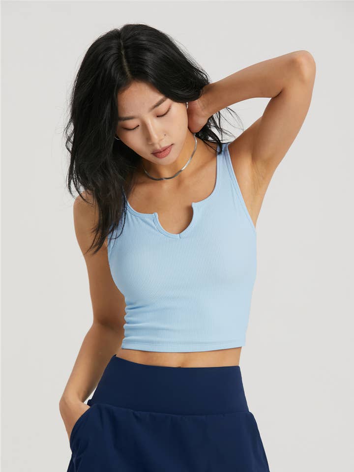 91thelabel - Wholesale Tank top – Women′s - Hera Molded Cup Ribbed Everyday Tank Top0