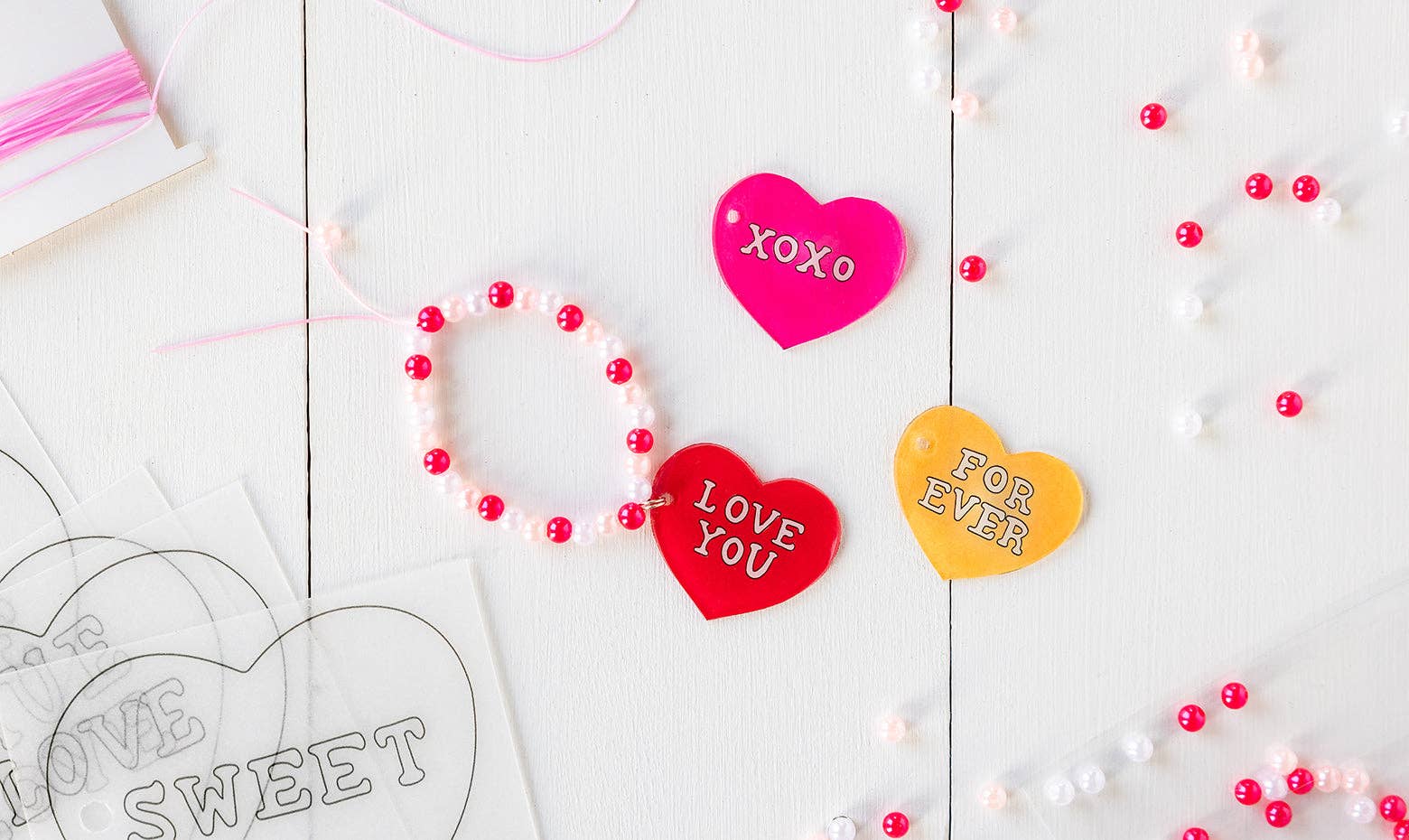 My Mind’s Eye - Wholesale DIY Jewelry - Kids - PLKC58 - Shrink Plastic Bracelet Craft1