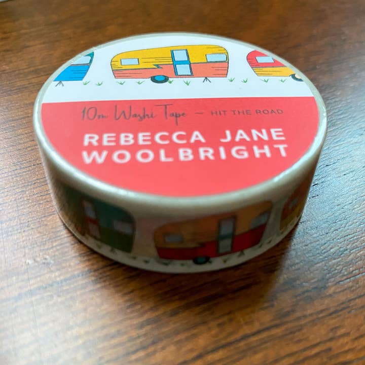 Rebecca Jane Woolbright - Wholesale Washi Tape - Hit the Road Washi Tape | eco-friendly, 15mm x 10m, easy-tear2