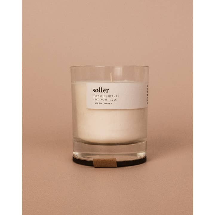 Keynvor Candle Co – wholesale Votive candle – Soller | Warm Orange + Seared Amber | Premium Soy Wax3