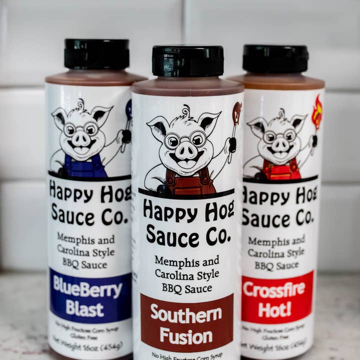 Happy Hog Sauce Co. - Wholesale BBQ sauce - Blueberry Blast2