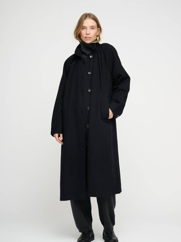 eloise coat canvas for wholesale by moshi moshi mind