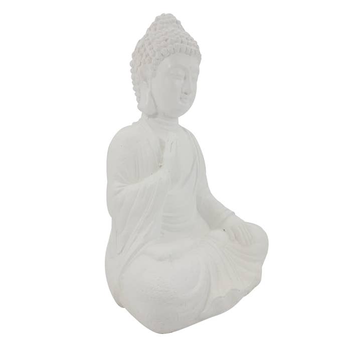 Galt International Company - Wholesale Sculpture - Meditating Buddha Garden Statue 16"H